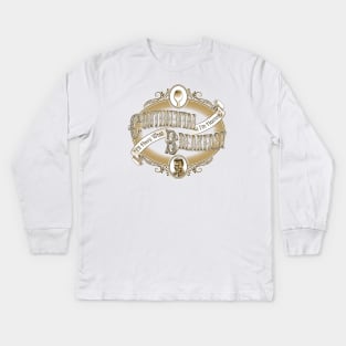 Continental Breakfast Kids Long Sleeve T-Shirt